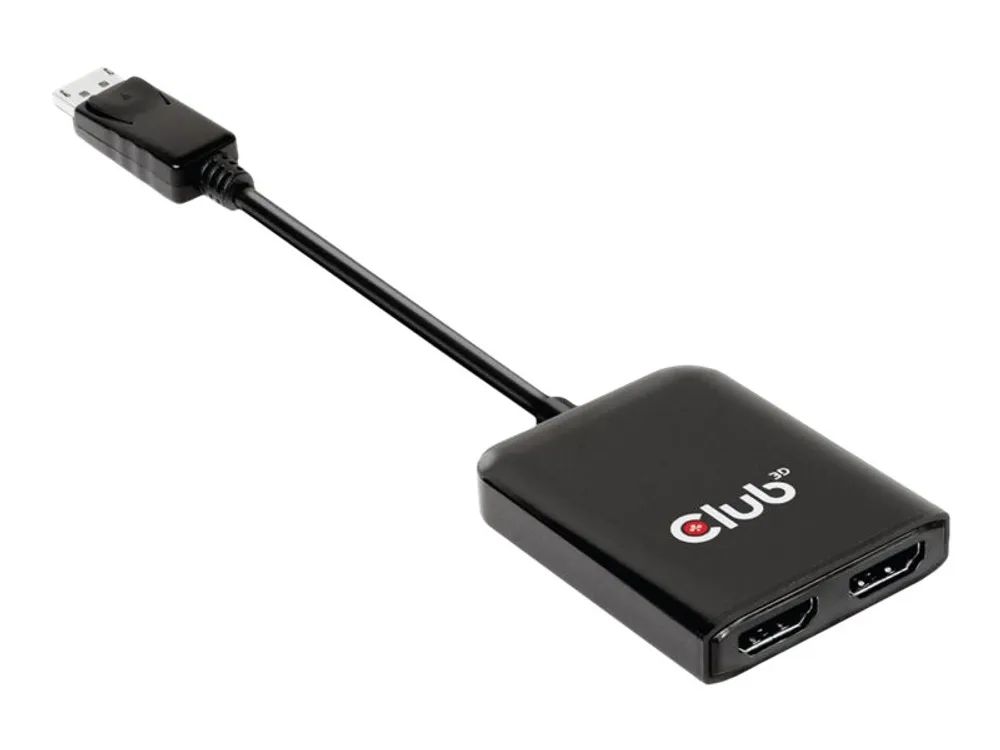Club 3D CSV-7200H - Videoadapter - DisplayPort männlich zu HDMI weiblich - 20 cm - unterstützt 4K 60 Hz (3840 x 2160)