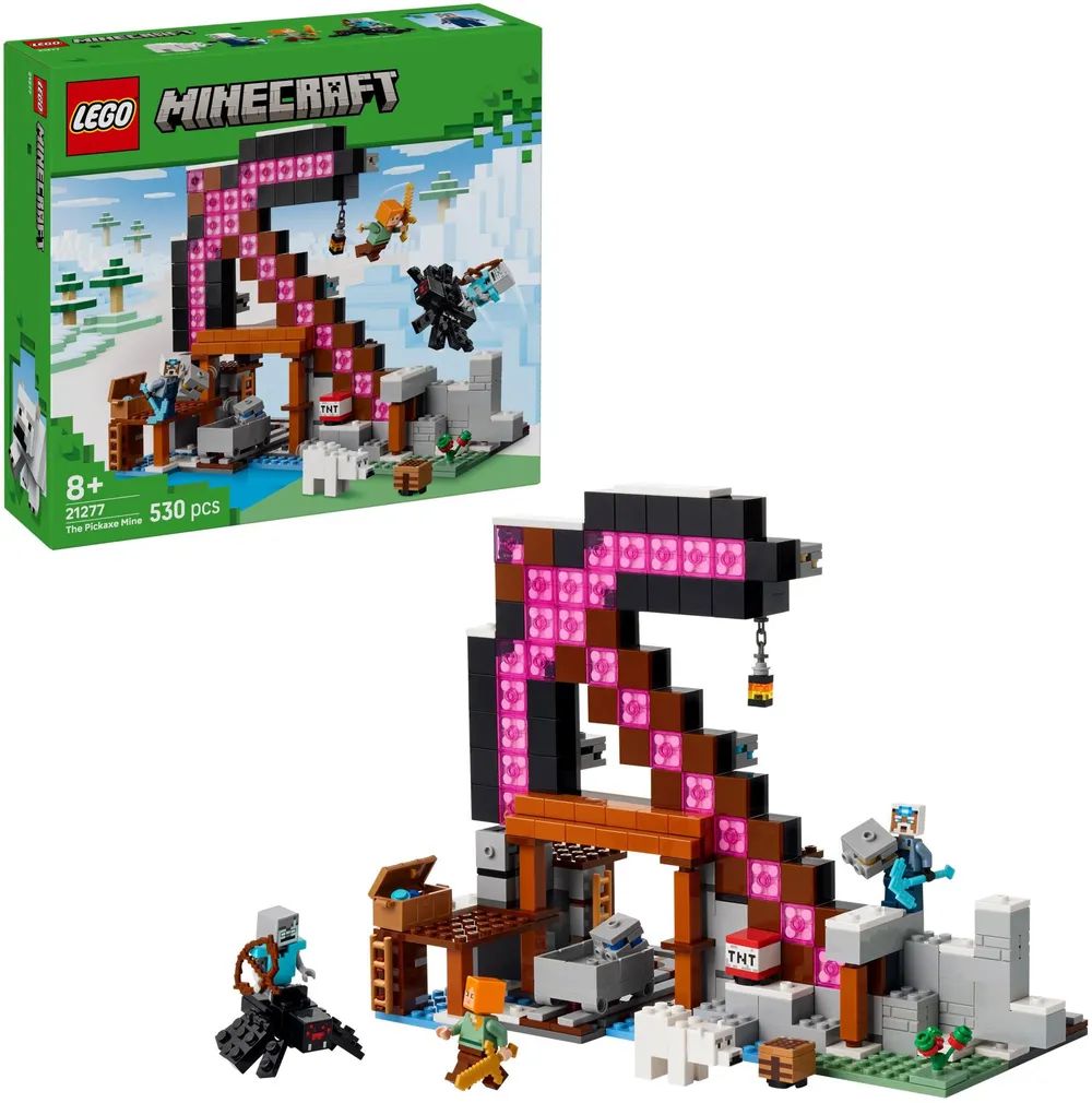 LEGO 21277 Minecraft Die Spitzhackenmine