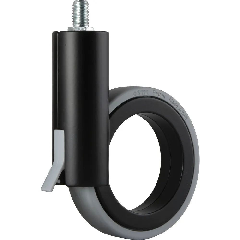Ogtm s.r.l. oficine meccaniche Lenkrolle Rotola 120 50 kg Feststeller schwarz/grau