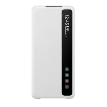 Samsung Clear View Cover "EF-ZG985" für Galaxy S20+, Weiß