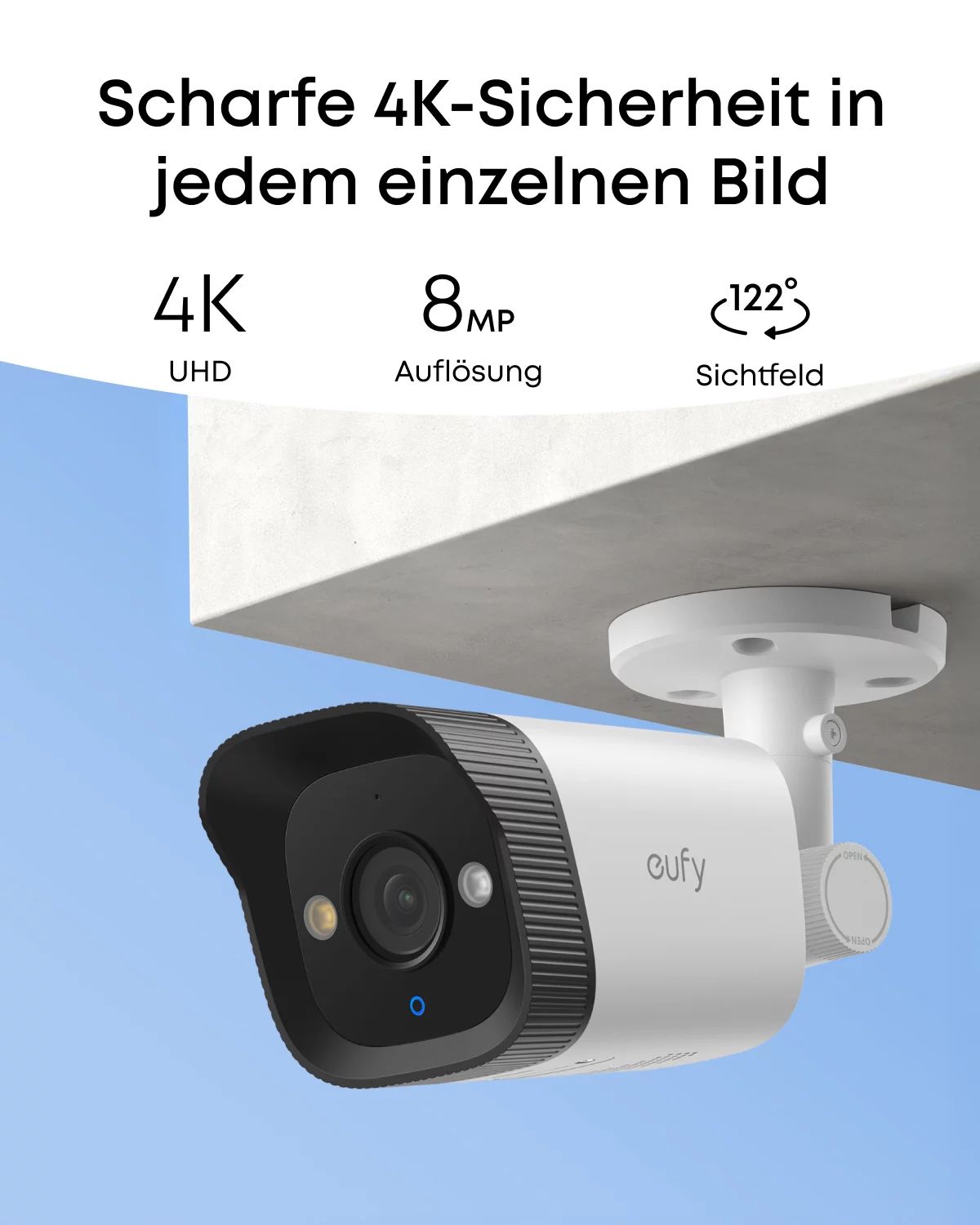 eufy PoE Bullet-Überwachungskamera E40