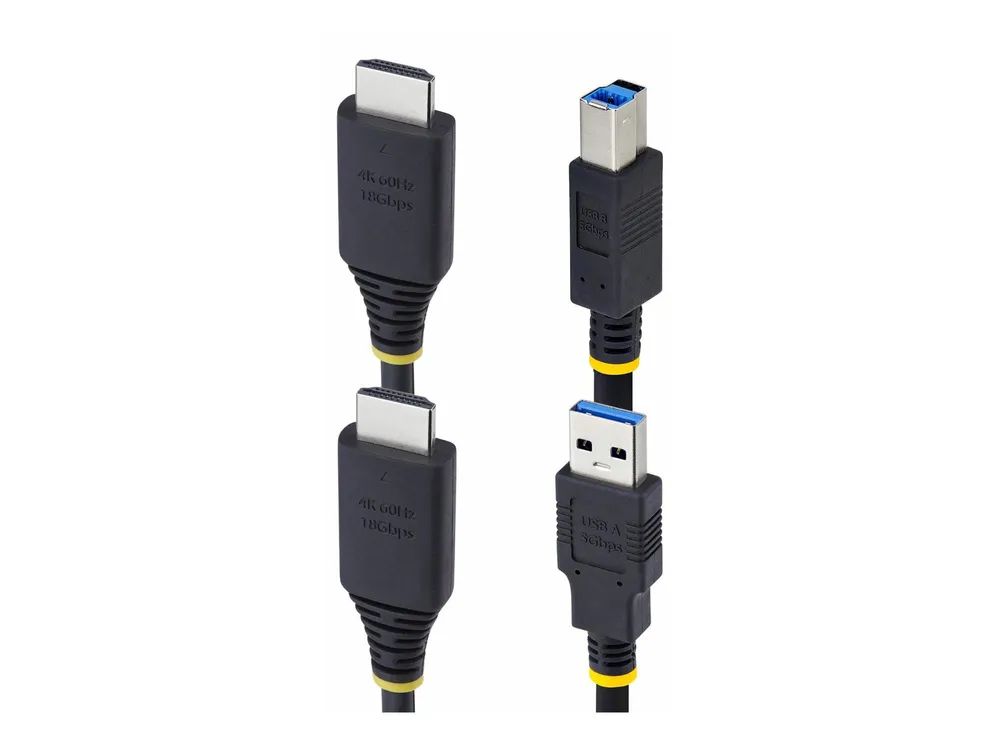 StarTech.com 10ft (3m) HDMI and USB 5Gbps KVM Cable - Tastatur- / Video- / Maus- (KVM-)