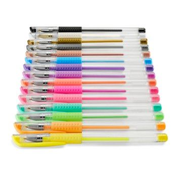 Hama Gelschreiber 15-er Set "Pastell & Classic"