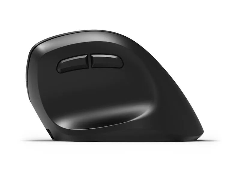 PORT Designs PORT Connect Professional ERGO SHAPE - Maus - wiederaufladbar - Für Rechtshänder - optisch - 5 Tasten - kabellos - 2.4 GHz, Bluetooth - kabelloser Empfänger (USB)