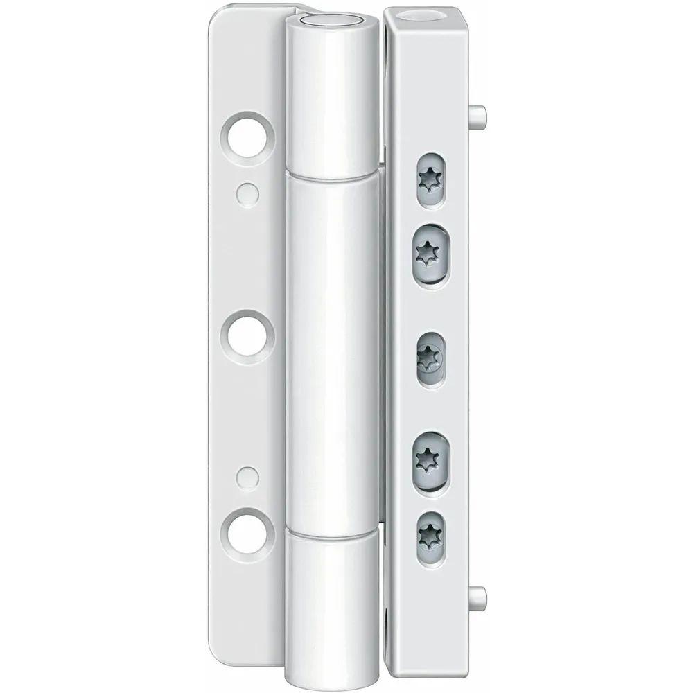 Simonswerk Haustürband SIKU RB 5010 3D, Stiftsicherung, Stahl weiß RAL 9016