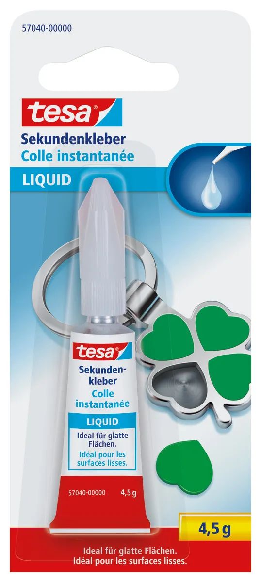 Tesa Kleber (Sek.-Klb.) - 4.5 ml - durchsichtig