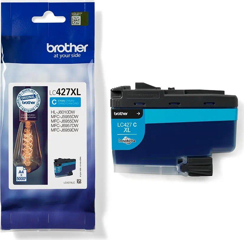 Brother LC427XLC - Mit hoher Kapazität - Cyan