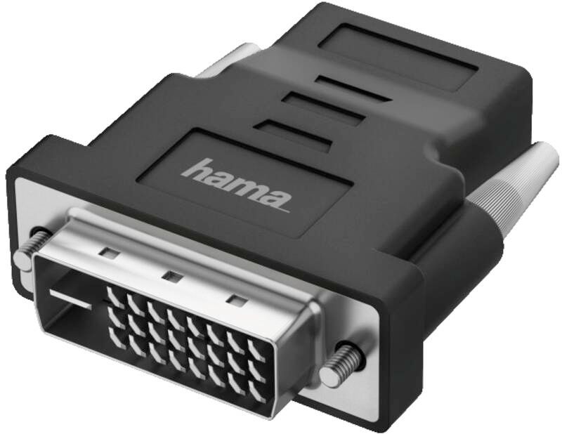 Hama 200338 DVI-Adapter auf HDMI, Ultra-HD 4K