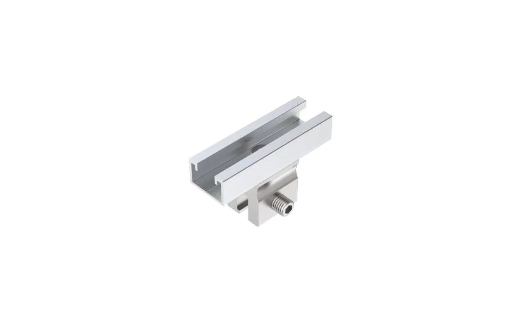 AEROCOMPACT TMDS08 Doppelfalzklemme mit Kurzschiene
