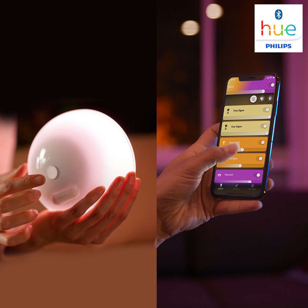 Philips Hue White and Color Ambiance Go, Weiß