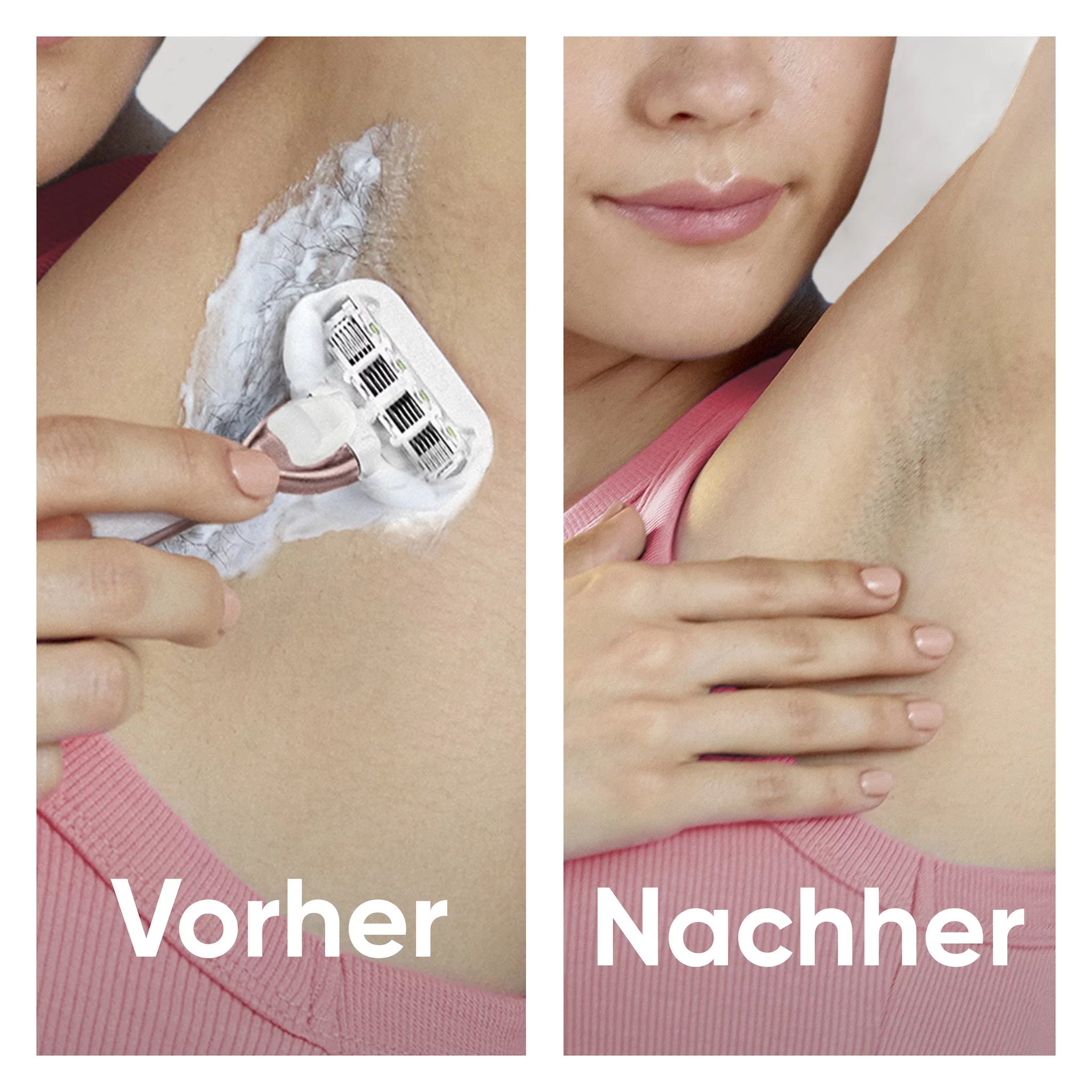 Gillette Venus Pro Smooth Sensitive Rasierapparat mit 1 Klinge, Duschhänger, Travelcase