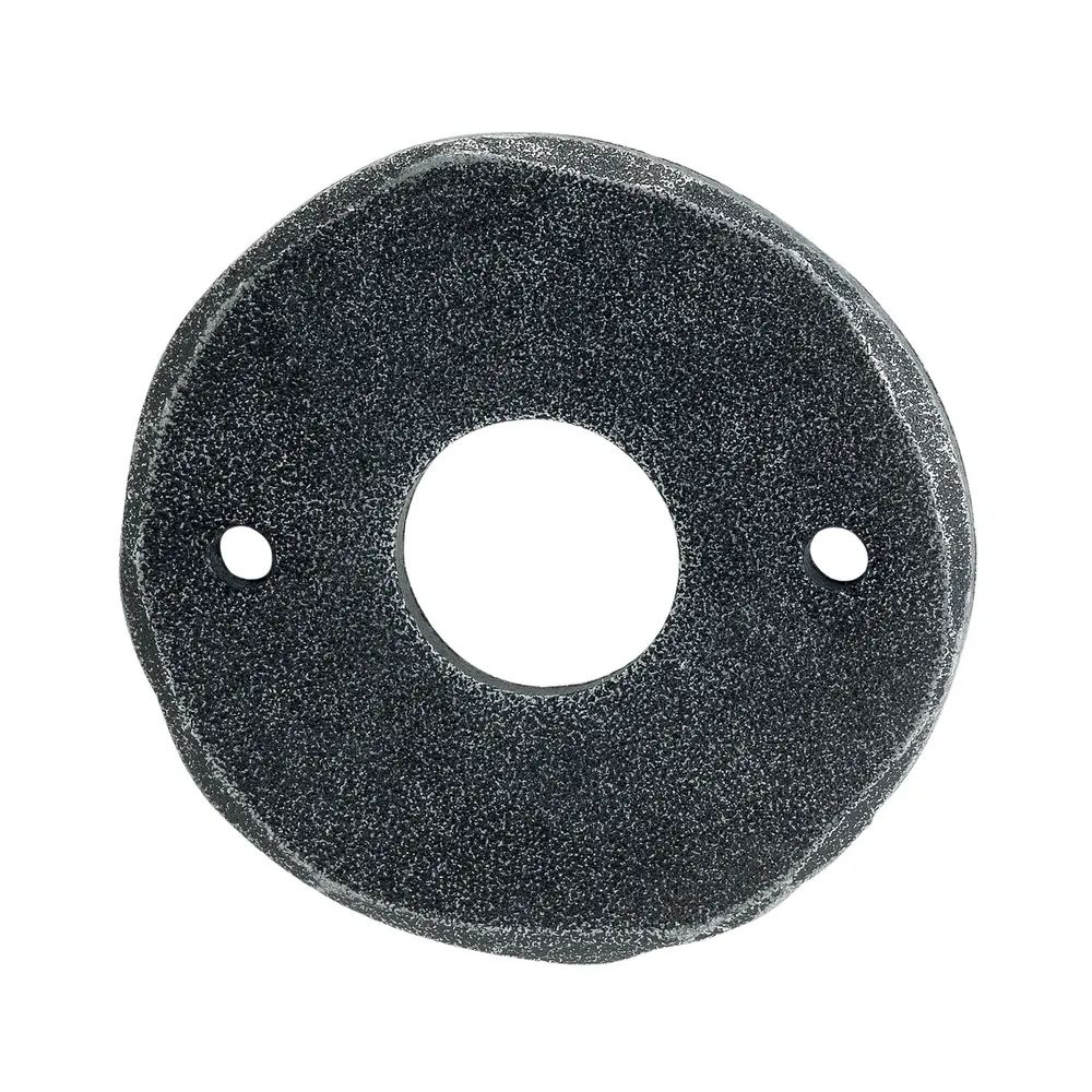 HALCÖ Rosette STUBAI - WC, ø 53 mm, verzinkt schwarz passiviert