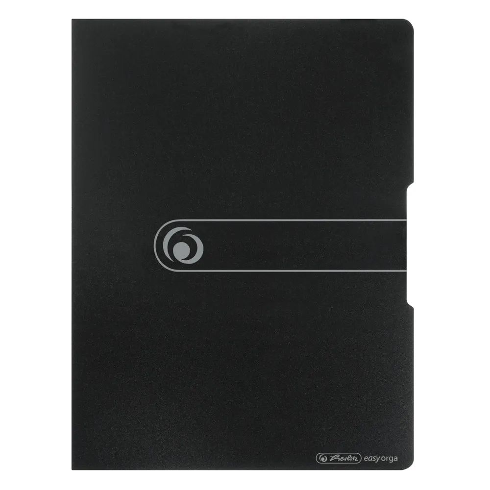 herlitz Sichtbuch PP A3 20 Hüllen opak schwarz easy orga to go