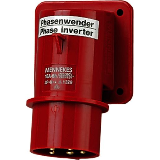 Mennekes CEE-PHASENWENDER 400V-5X16A/6H / MENNEK 329 AUFBAUGER. IP44 AM 329
