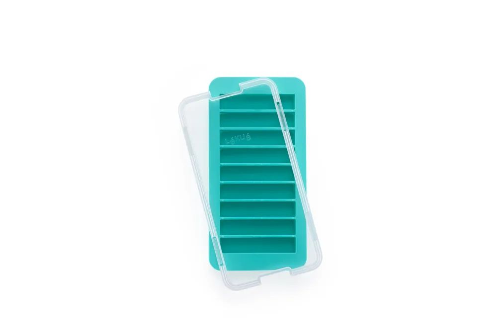 Lékué Eisstäbchenform mit Deckel - Turquoise