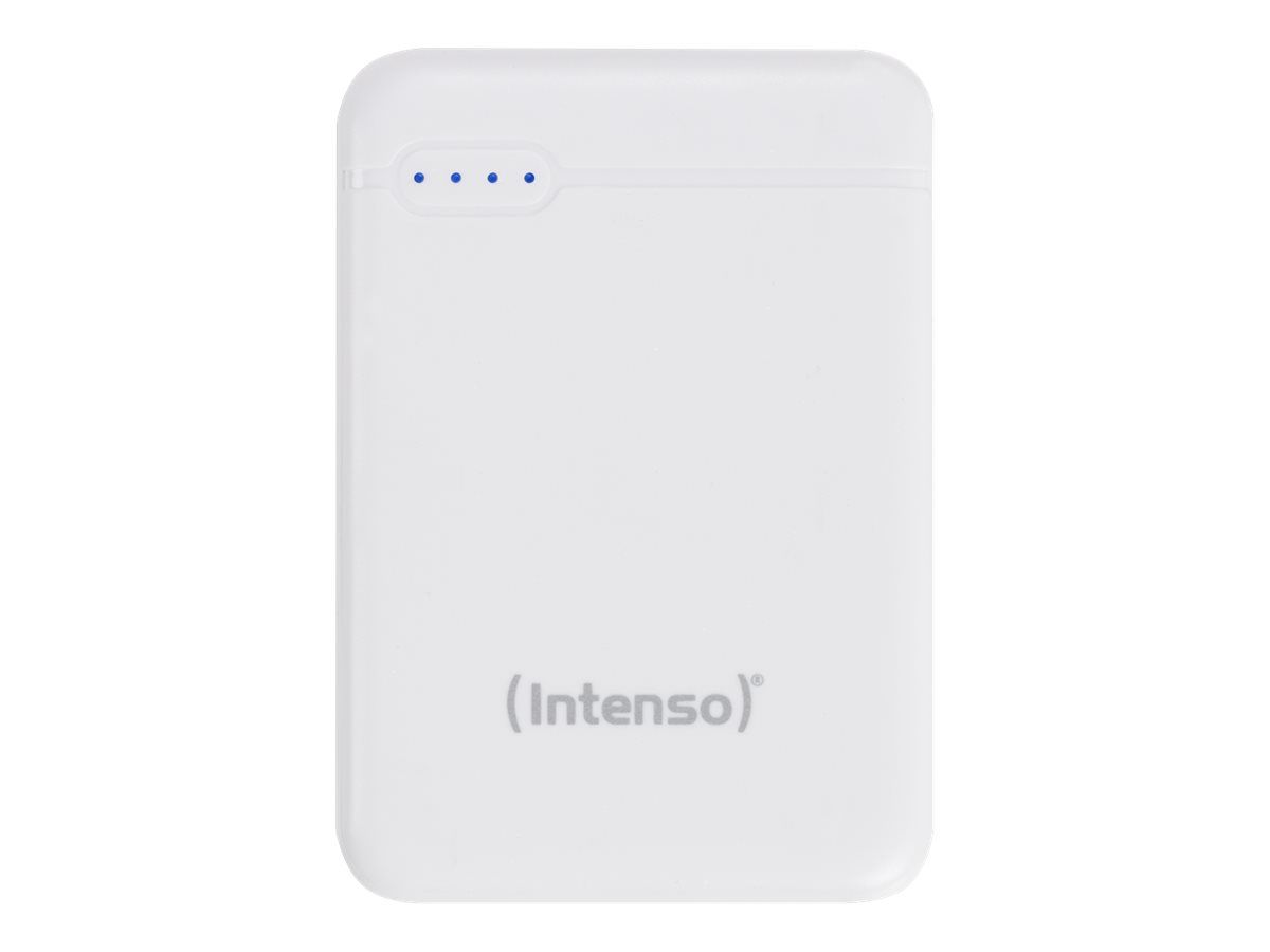 Intenso Powerbank XS5000 - Powerbank - 5000 mAh - 2.1 A - 2 Ausgabeanschlussstellen (USB, 24 pin USB-C)