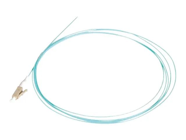 Lanview EASY STRIP - ANSCHLUSSLEITUNG, LOETFAHNE - LC/UPC MULTI-MODUS (M) - 2 M - 0.9 MM - GLASFASER - SIMPLEX - 50/125 MIKROMETER - OM3 - AQUAMARIN