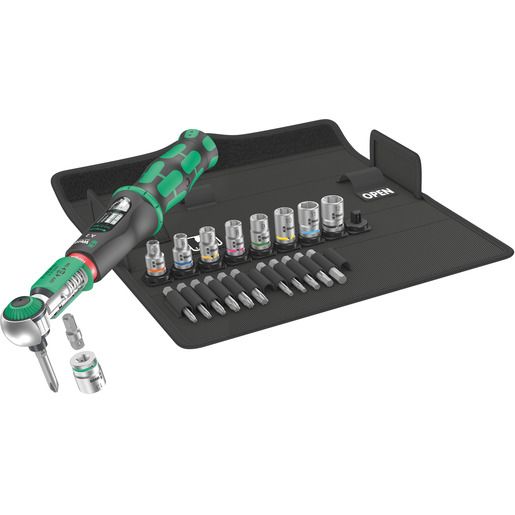 Wera SET 1 TEXTILBOX MIT NÜSSEN / WERA SAFE-TORQUE A 2 05075832001