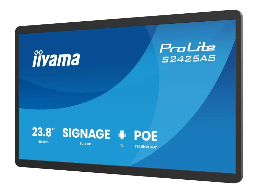 Iiyama 60.5m 23.8" S2425AS-B1P 16 9 M-Touch USB-C IPS