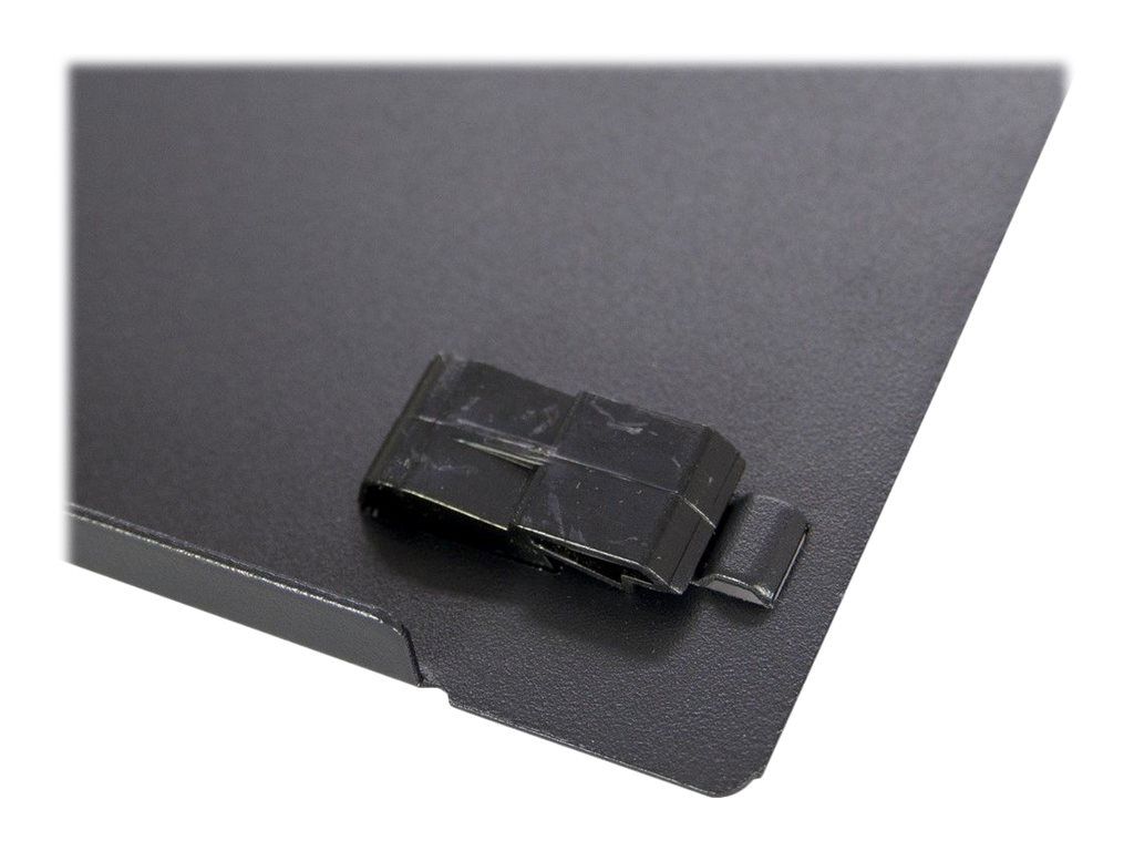 Inter-Tech Blindplatte - Schwarz, RAL 9005 - 4U - 48.3 cm (19")