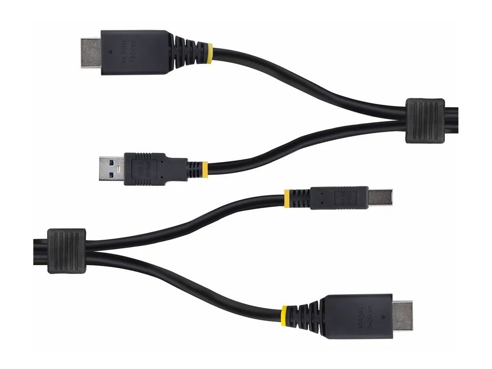 StarTech.com 6ft (1.8m) HDMI and USB 5Gbps KVM Cable - Tastatur- / Video- / Maus- (KVM-)