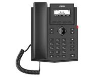 Fanvil X301W - IP-Telefon - Schwarz - Kabelgebundenes Mobilteil - Tisch/Wand - Linux - Im Band - Außerhalb des Bandes - SIP-Info