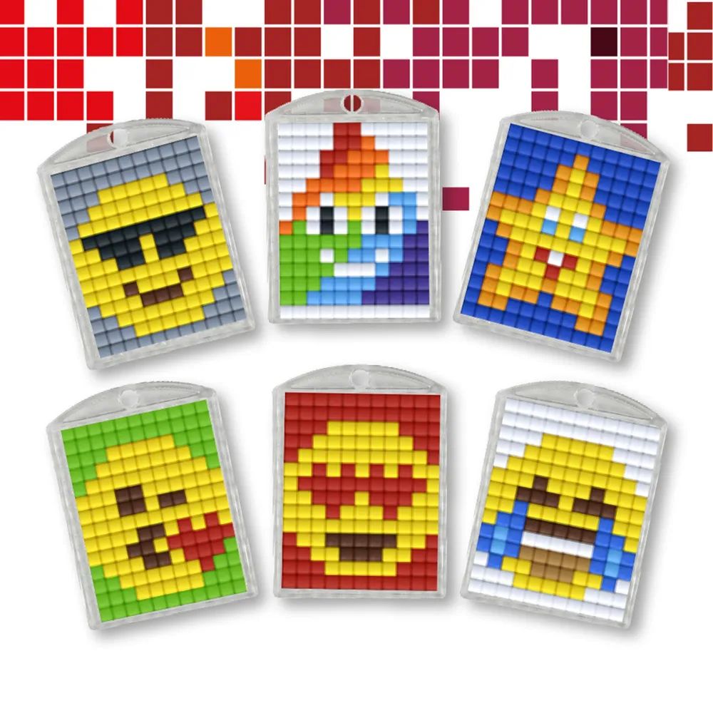 Pracht Creatives Hobby GmbH Pixel Bastelset 72 6 Medaillons