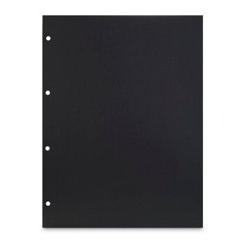 Hama Fotokarton, 23,3x31 cm, gelocht, 25 Blatt, Schwarz