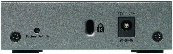 Netgear Plus GS105Ev2 - Switch - managed - 5 x 10/100/1000
