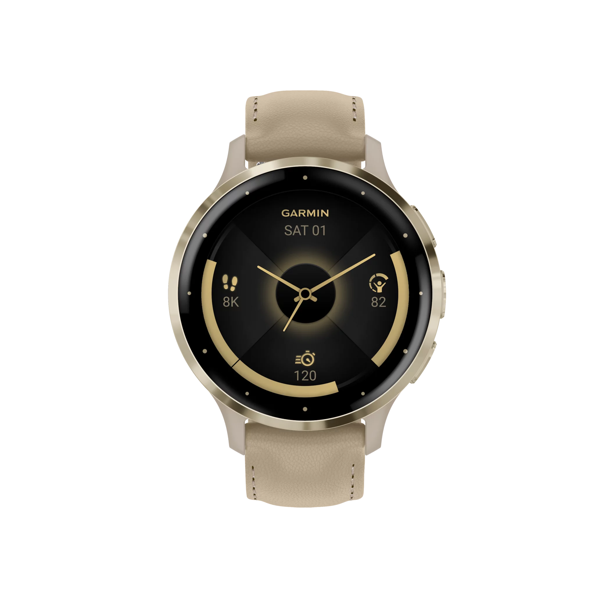 Garmin VENU 3S, French Gray/Softgold