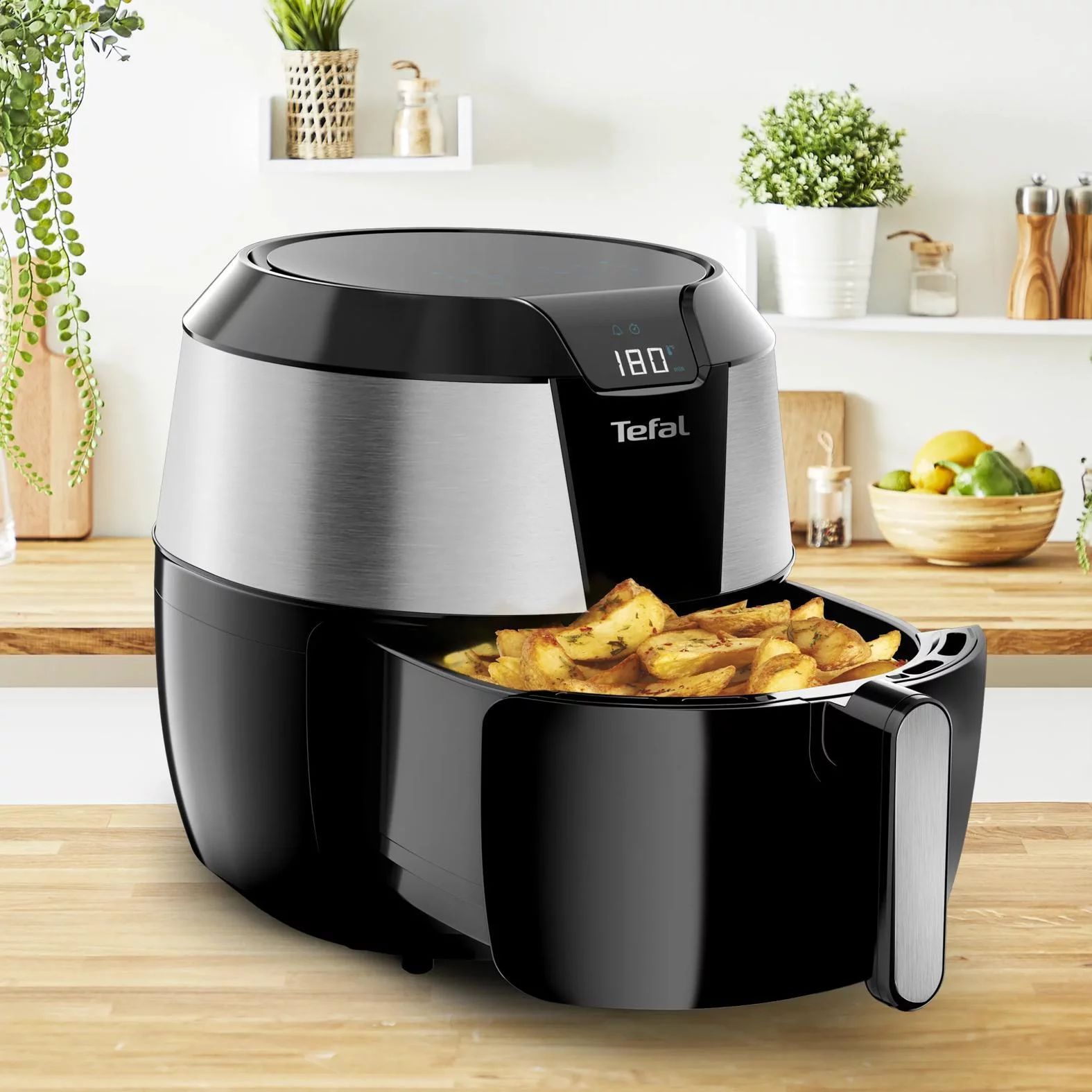 Tefal EY701D Heißluftfritteuse XXL inkl. Zubehör-Set (5,2L)