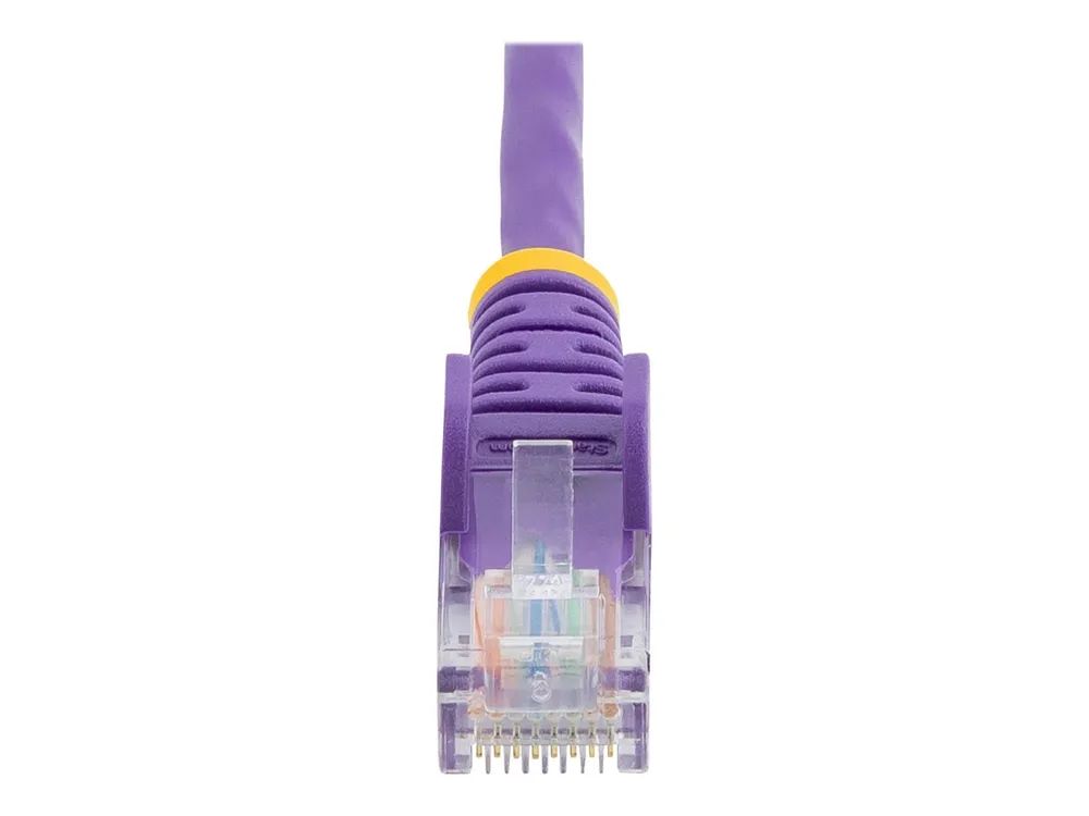 StarTech.com 10m Cat5e Ethernet Netzwerkkabel Snagless mit RJ45 - Cat 5e UTP Kabel - Lila - Patch-Kabel - RJ-45 (M)