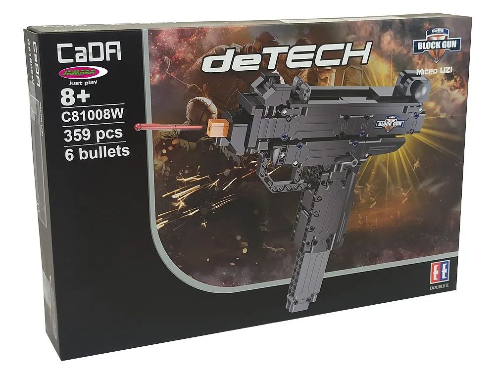 Jamara e.K. CaDA Maschinenpistole Micro Uzi 1:2 Bric