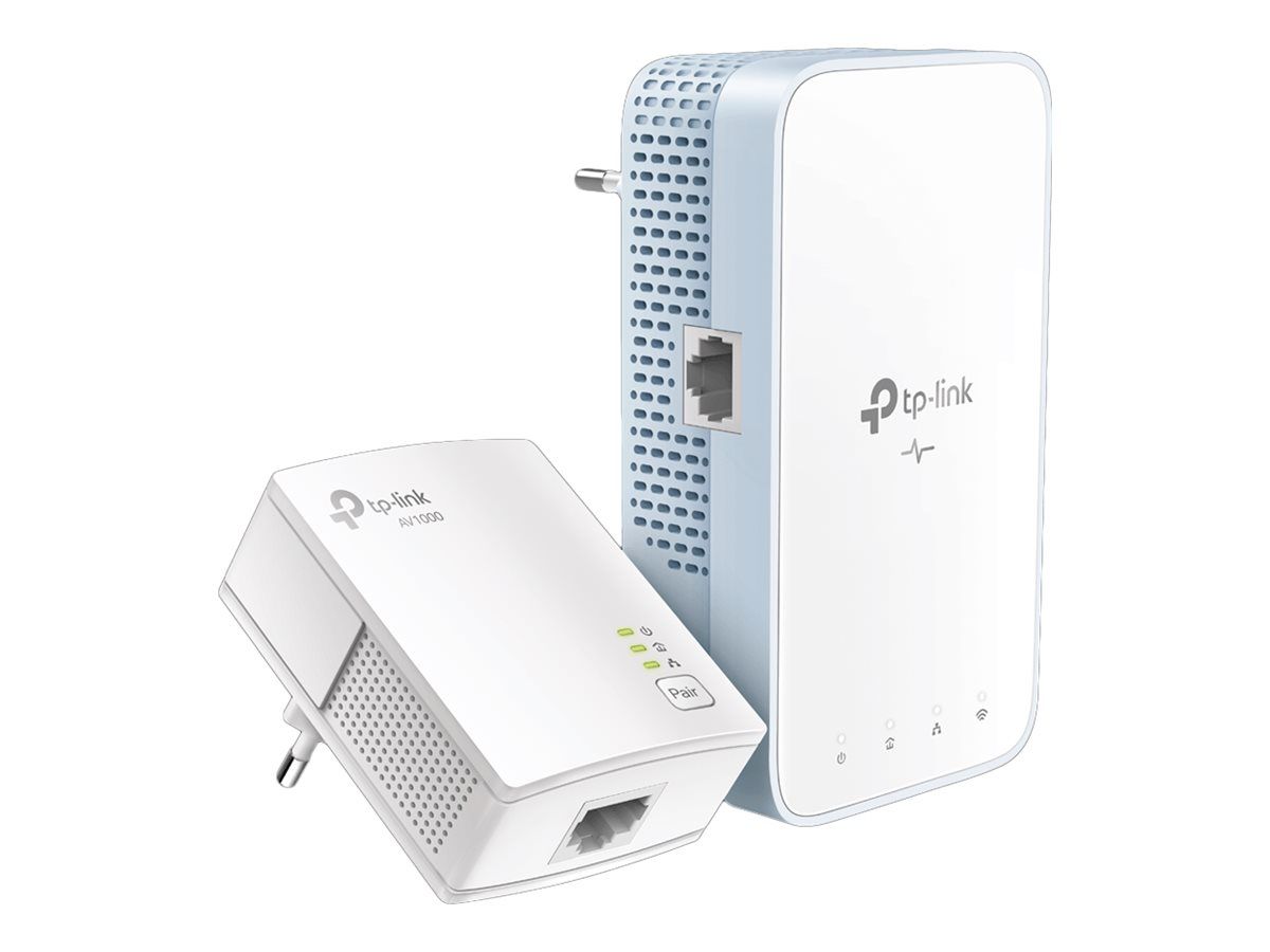 TP-LINK TL-WPA1000 KIT V1 - Powerline Adapterkit 1GbE, HomePlug AV (HPAV)