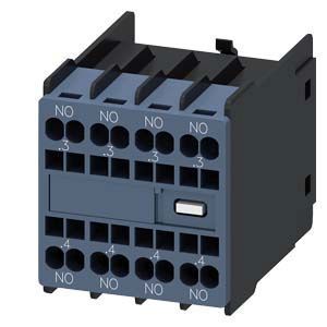 SIEMENS EP Hilfsschalter 4S Strombahnen:1S, 1S, 1S für Hilfs-/Motorschütze S00/S0