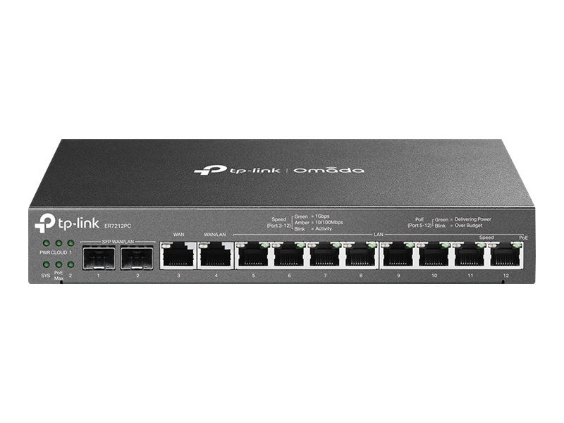 TP-LINK Omada ER7212PC V1 - Router 8-Port-Switch