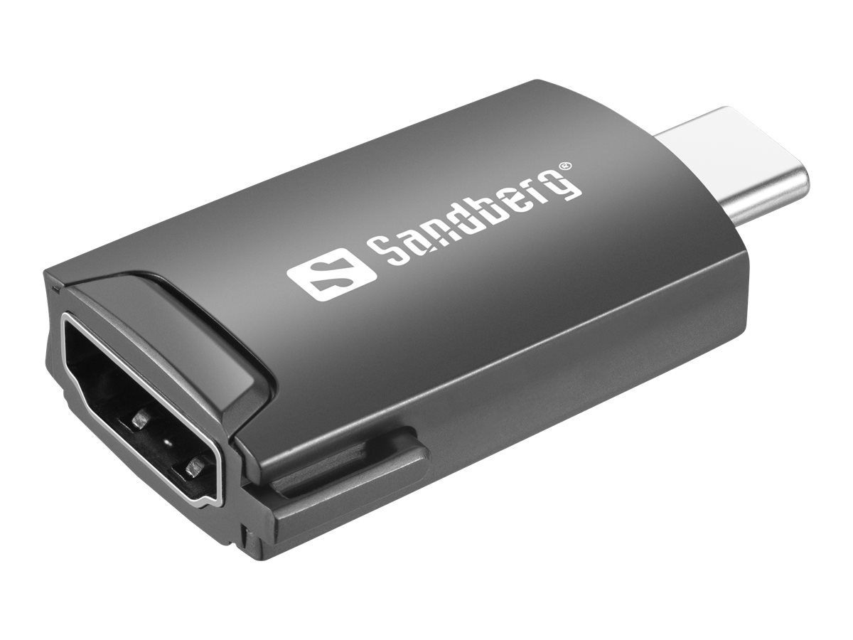 SANDBERG Videoadapter - USB-C männlich zu HDMI weiblich