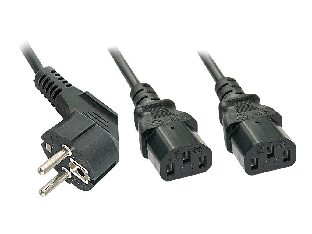 Lindy Stromkabel - CEE 7/7 (S) bis IEC 60320
