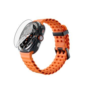 Hama Displayschutz "Super Hybrid" f. Galaxy Watch Ultra (25), 47mm, Montagehilfe