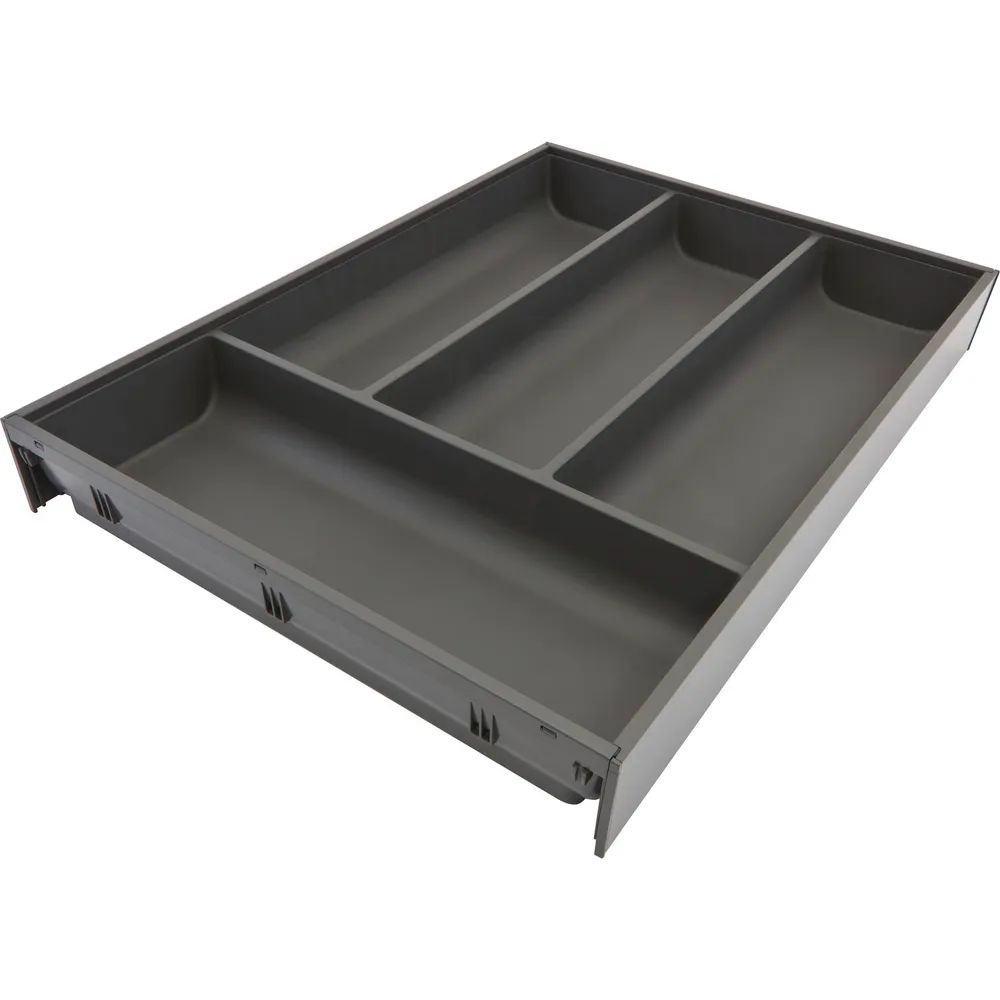 BLUM AMBIA-LINE Besteckeinsatz NL450mm,B300mm, Stahl Oriongrau