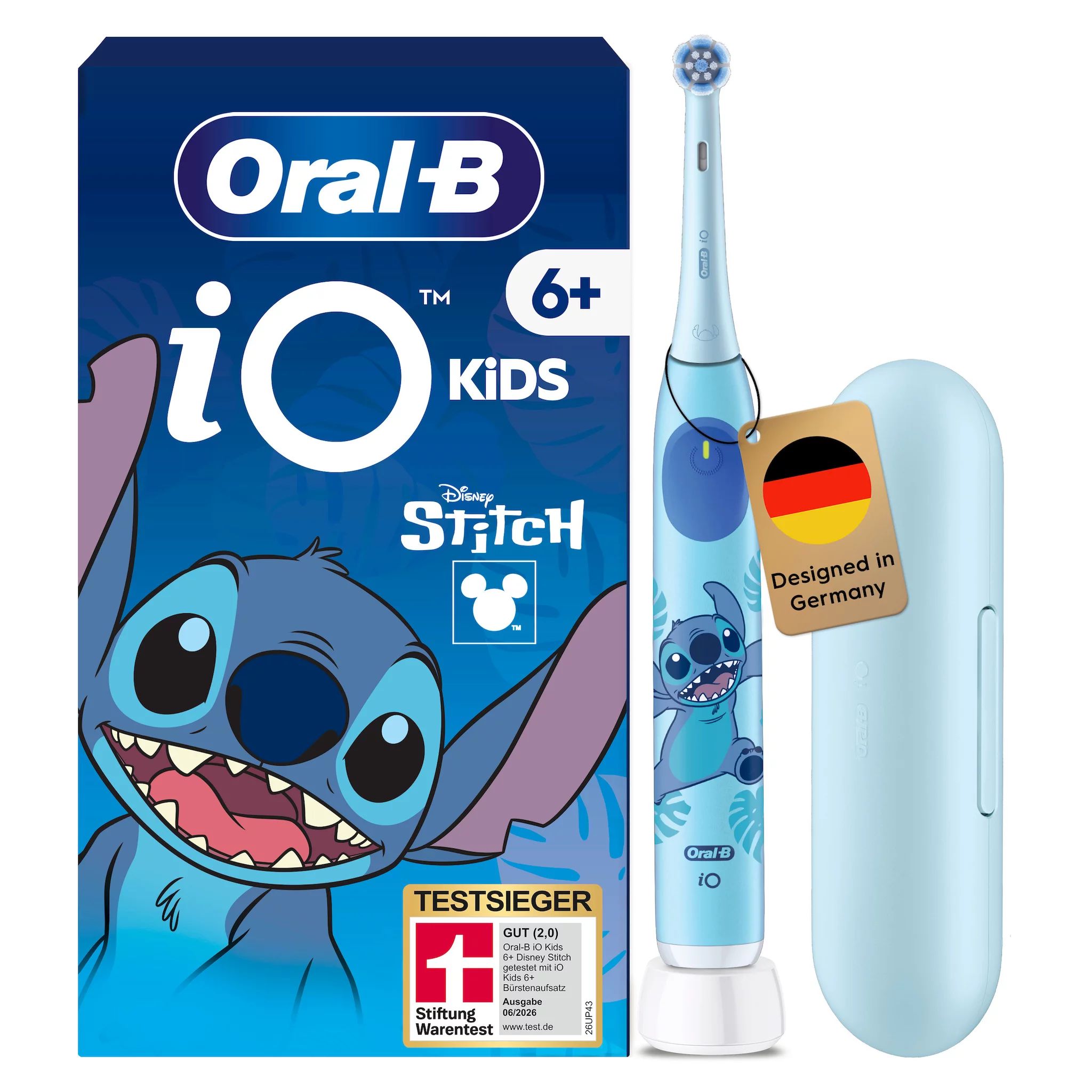 Oral-B iO Kids 6+ mit Reiseetui Stitch