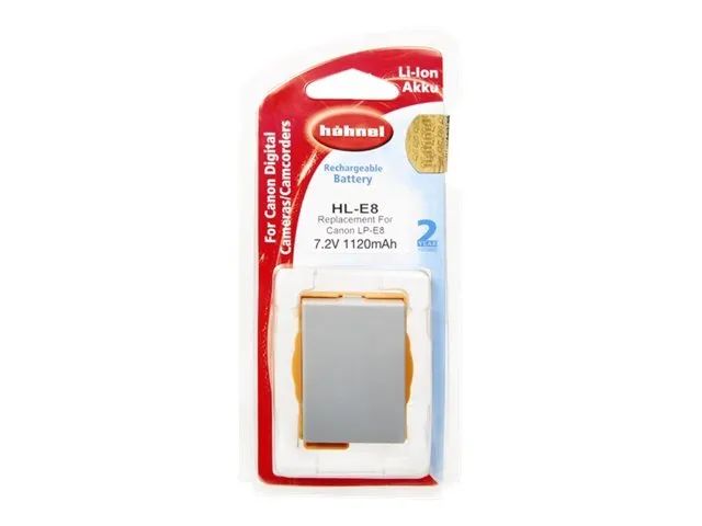 Hähnel HL-E8 - Batterie - Li-Ion - 1120 mAh