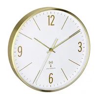 TFA 60.3534.53 Funk Wanduhr 300 mm x 45 Gold