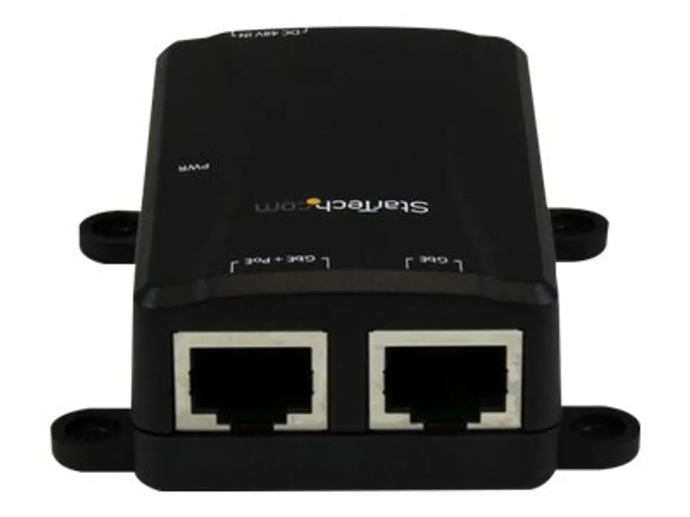 StarTech.com 1 Port Gigabit Power over Ethernet Injektor 48V / 30W