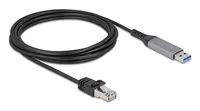 Delock USB LAN Kabel Typ-A> RJ45 Gigabit Ethernet - Kabel - Digital/Daten