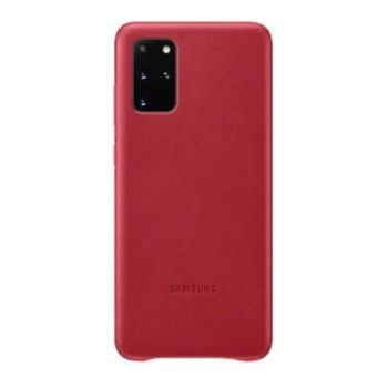 Samsung Leather-Cover "EF-VG985" für Galaxy S20+, Rot