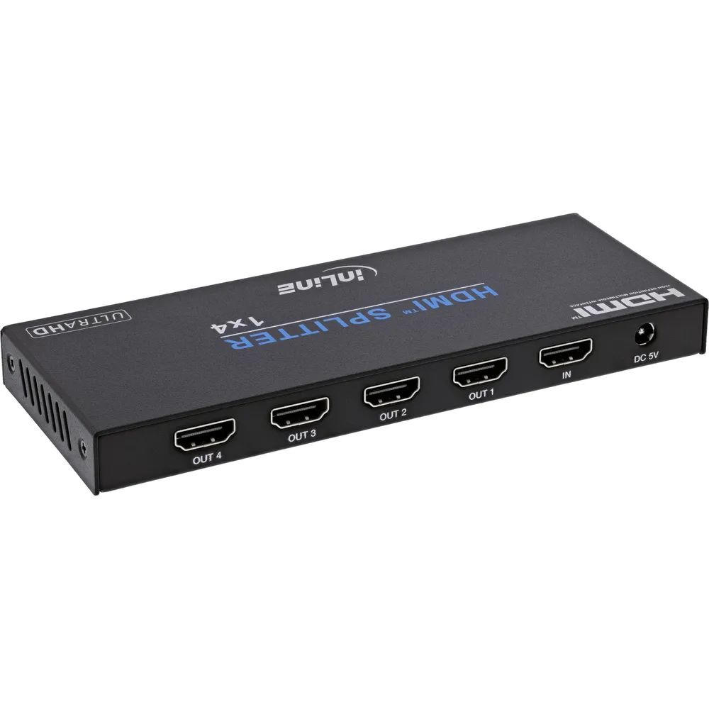 InLine Video Splitter - 1x4 - HDMI 4K/60Hz