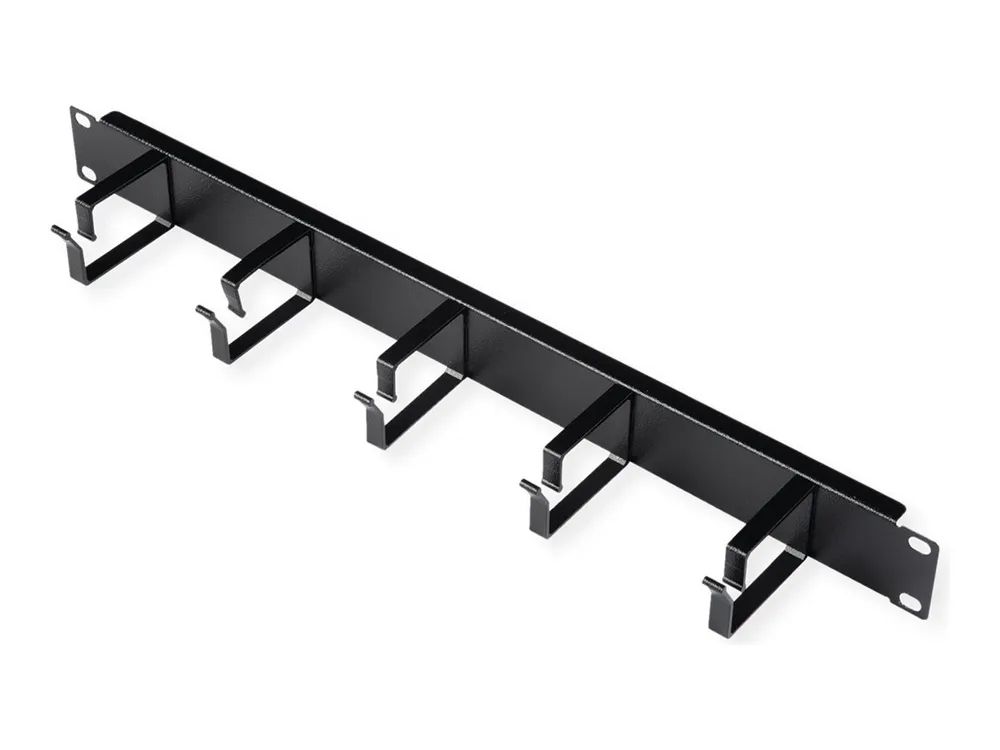ROLINE Patch Panel - 40 x 60 mm - Jet Black, RAL 9005 - 1U - 48.3 cm (19")