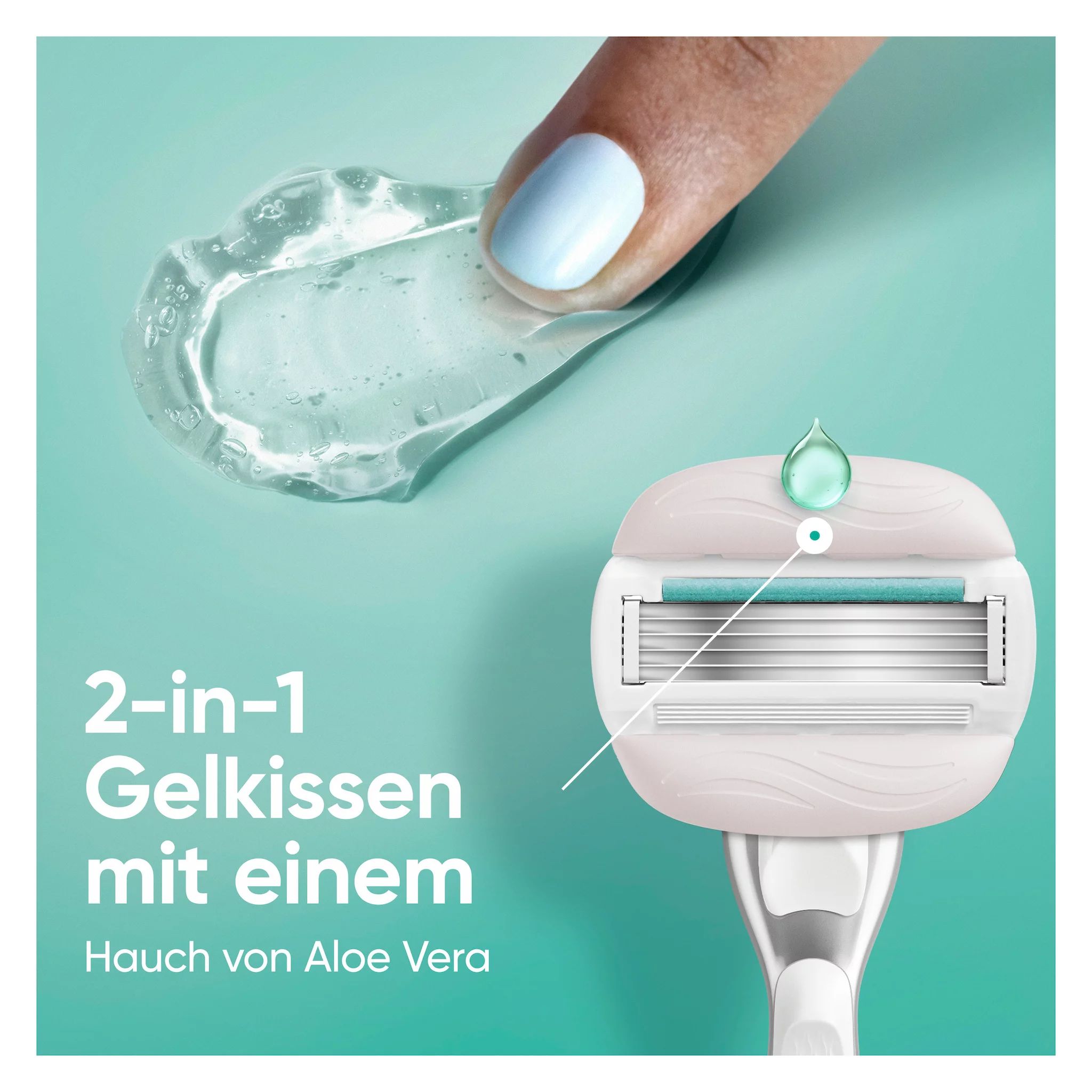 Gillette Venus Pro Comfortglide Sensitive Systemklingen 9er (Big Pack)