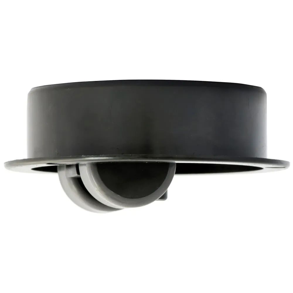 DÖRNER + HELMER Rolleinsatz Doppelrolle Rad ø 30 mm, Kunststoff schwarz